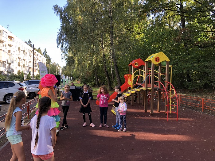 20 сентября в п. Инжинерный-1  состоялось торжественное открытие детской игровой площадки