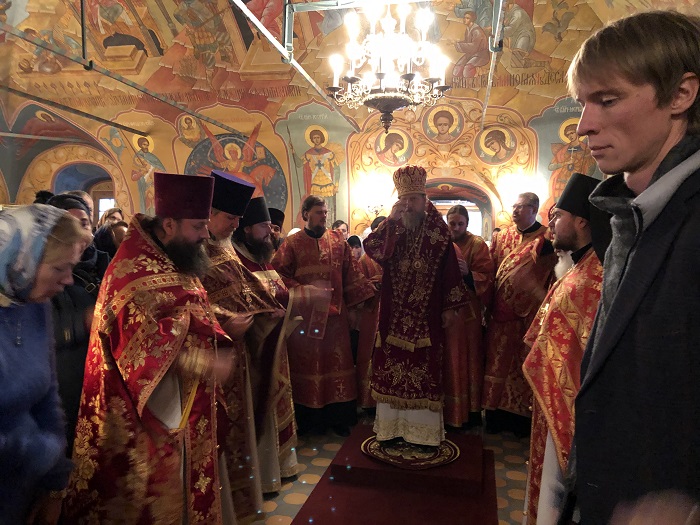 8 ноября 2018 года в селе Дмитровское прошел Праздник в честь Святого Великомученика Дмитрия Солунского