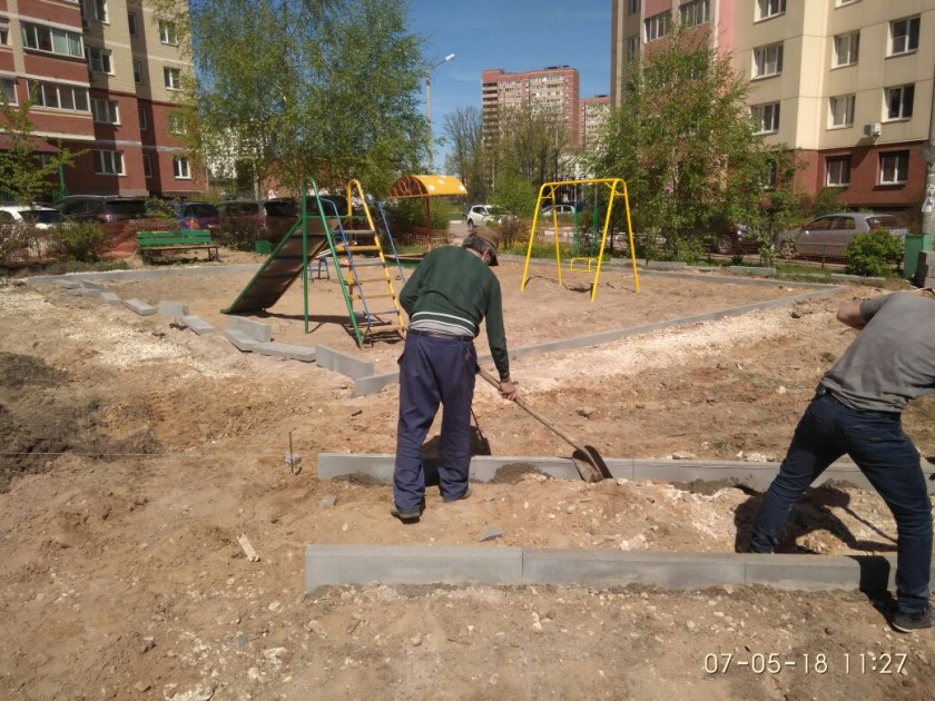 В Красногорске продолжается комплексное благоустройство дворовых территорий