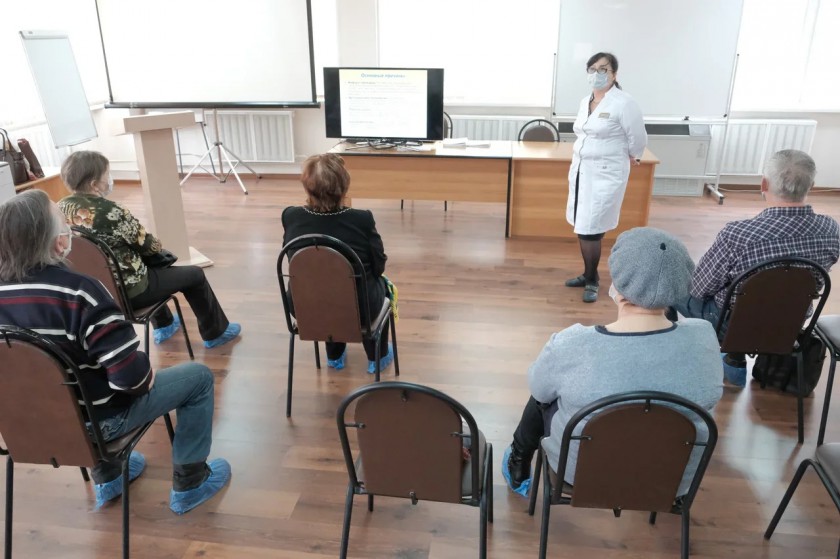 Лекция для пациентов с хронической сердечной недостаточностью прошла в Красногорске