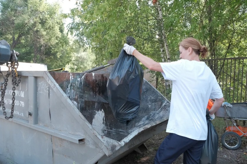 8 кубометров мусора собрали на субботнике в Красногорске