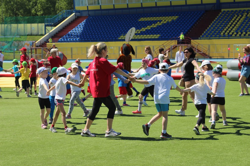 Свыше 600 дошкольников Красногорска приняли участие в спортивном фестивале