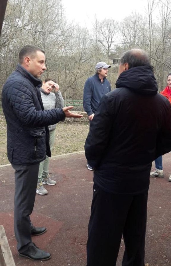 18 апреля прошла встреча с местными жителями д. Воронки.
