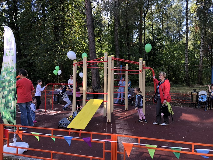 20 сентября в п. Инжинерный-1  состоялось торжественное открытие детской игровой площадки