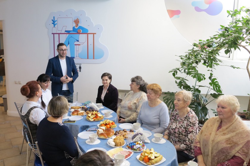 Участниц проекта «Активное долголетие» поздравили в Красногорске