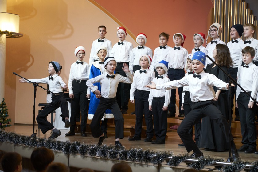 Воспитанники хоровой школы дали концерт в Красногорске