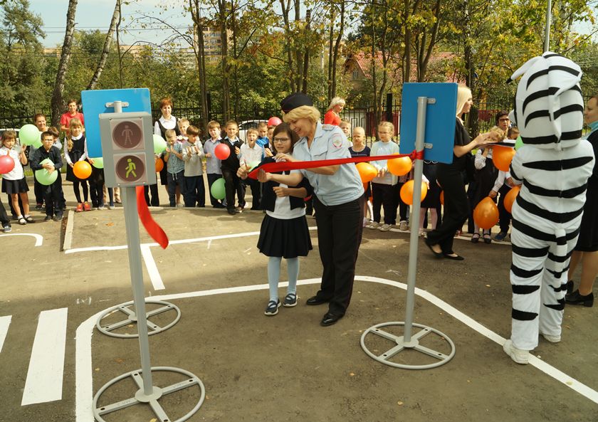 На транспортной площадке в ЦО «Созвездие» г.о.Красногорск состоялся праздник и первое практическое занятие