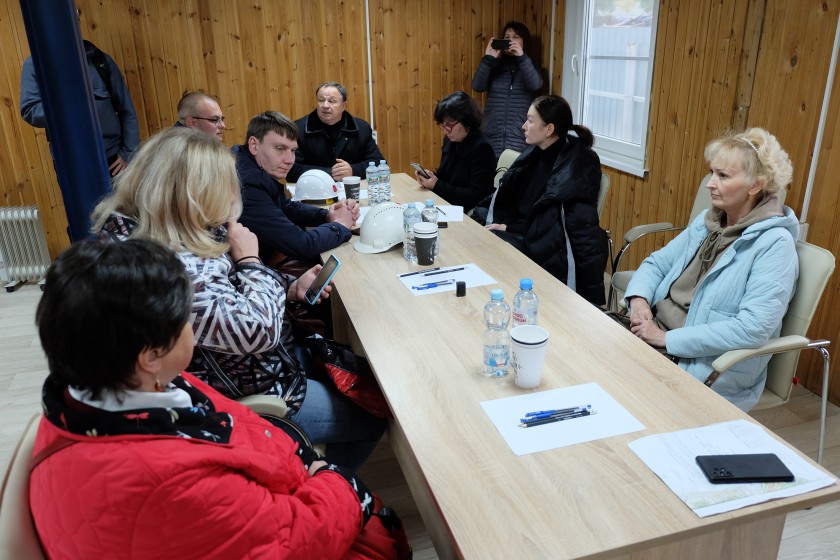 В Красногорске провели встречу с дольщиками ЖК «Опалиха Парк»
