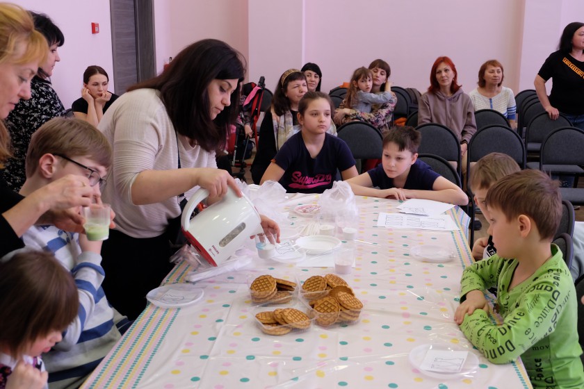 В Красногорске прошёл шахматный турнир для юных беженцев ЛНР и ДНР