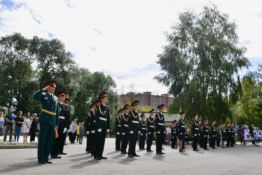 В Красногорске открылись два специализированных кадетских класса