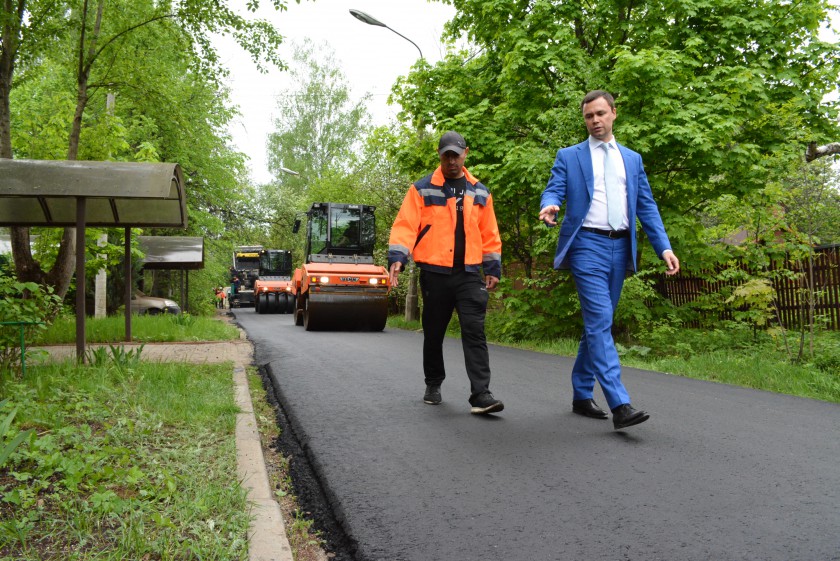 Масштабный ремонт дорог продолжается в г.о. Красногорск