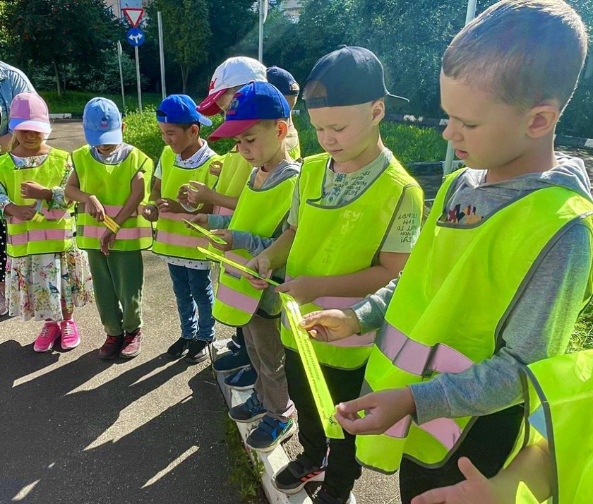 В Красногорске прошла акция «Детям Подмосковья – безопасные дороги»