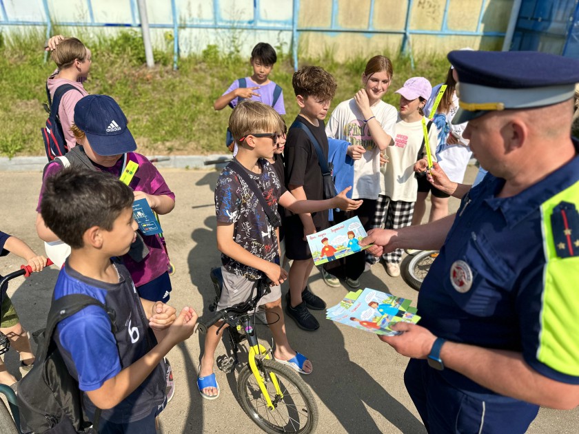 Акция «Безопасная мобильность» прошла в Красногорске