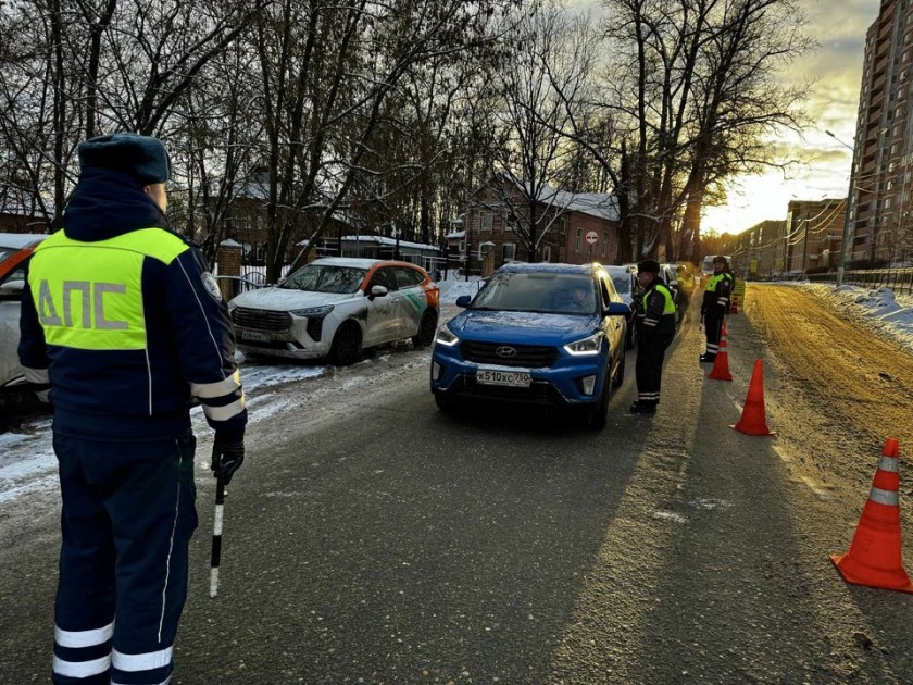 В праздничные дни Нового Года автоинспекторы Подмосковья проконтролировали безопасность юных пассажиров