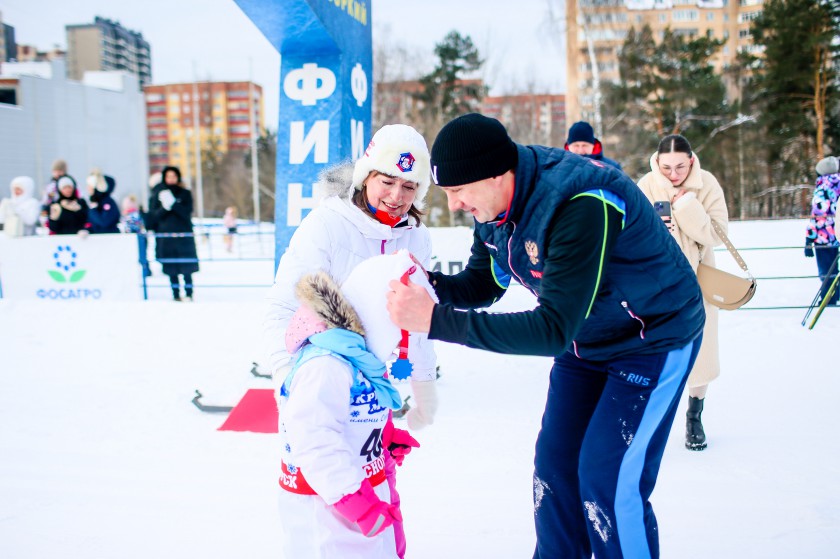 Более 900 юных лыжников стали участниками соревнований «Крещенские морозы» в Красногорске