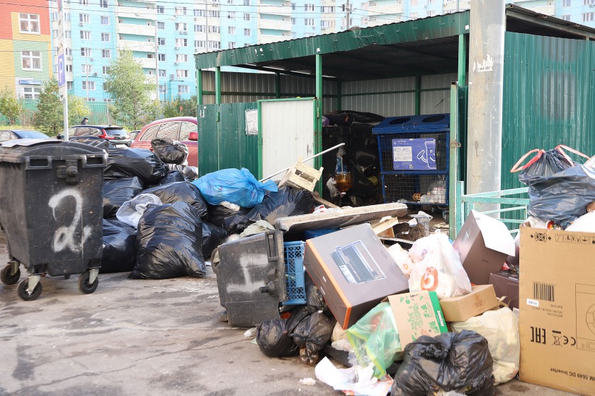 В Павшинской пойме ликвидировали навалы мусора