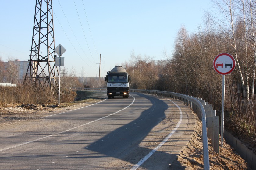 В Нахабино открыли объездную дорогу Исаково-Аникеевка
