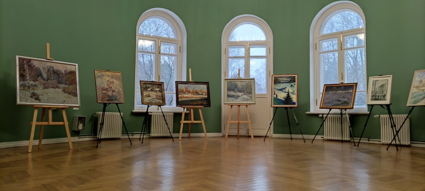 В Красногорске открылась выставка «Зимняя рапсодия»