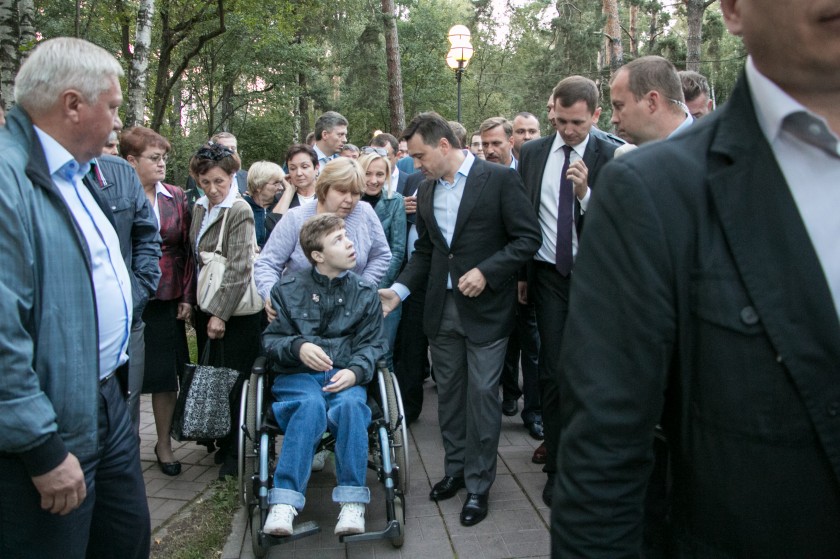 Андрей Воробьев встретился с жителями Красногорского района