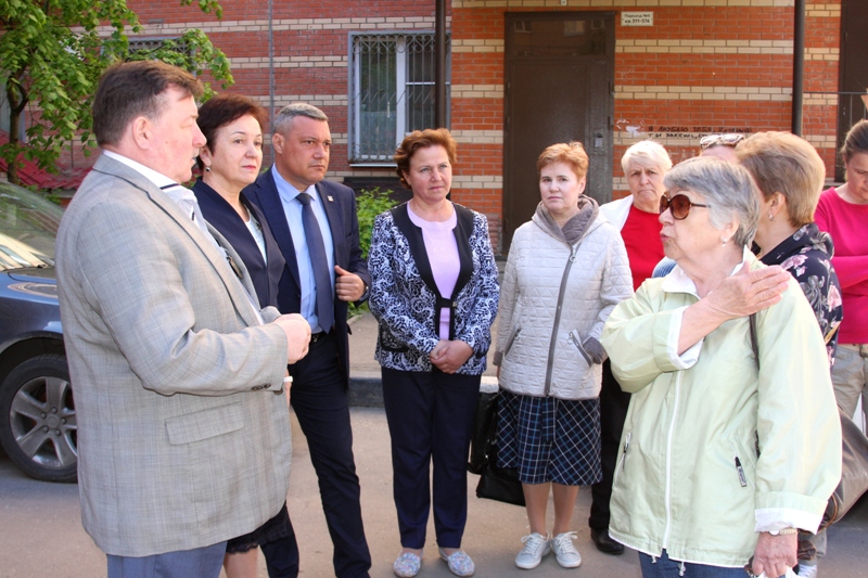 Встреча с жителями улицы Чкалова