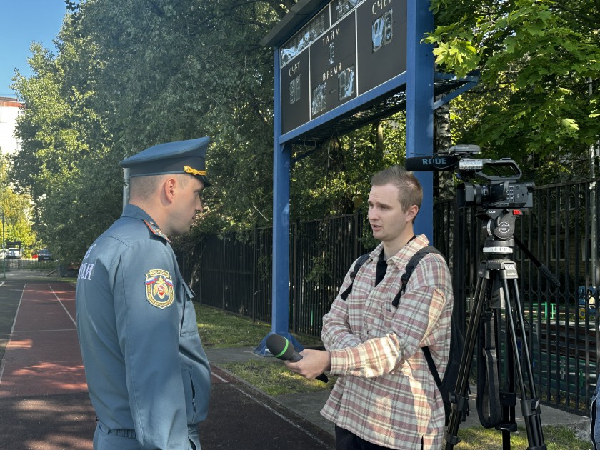 Единый день тренировок по эвакуации прошел в Красногорске 5 сентября