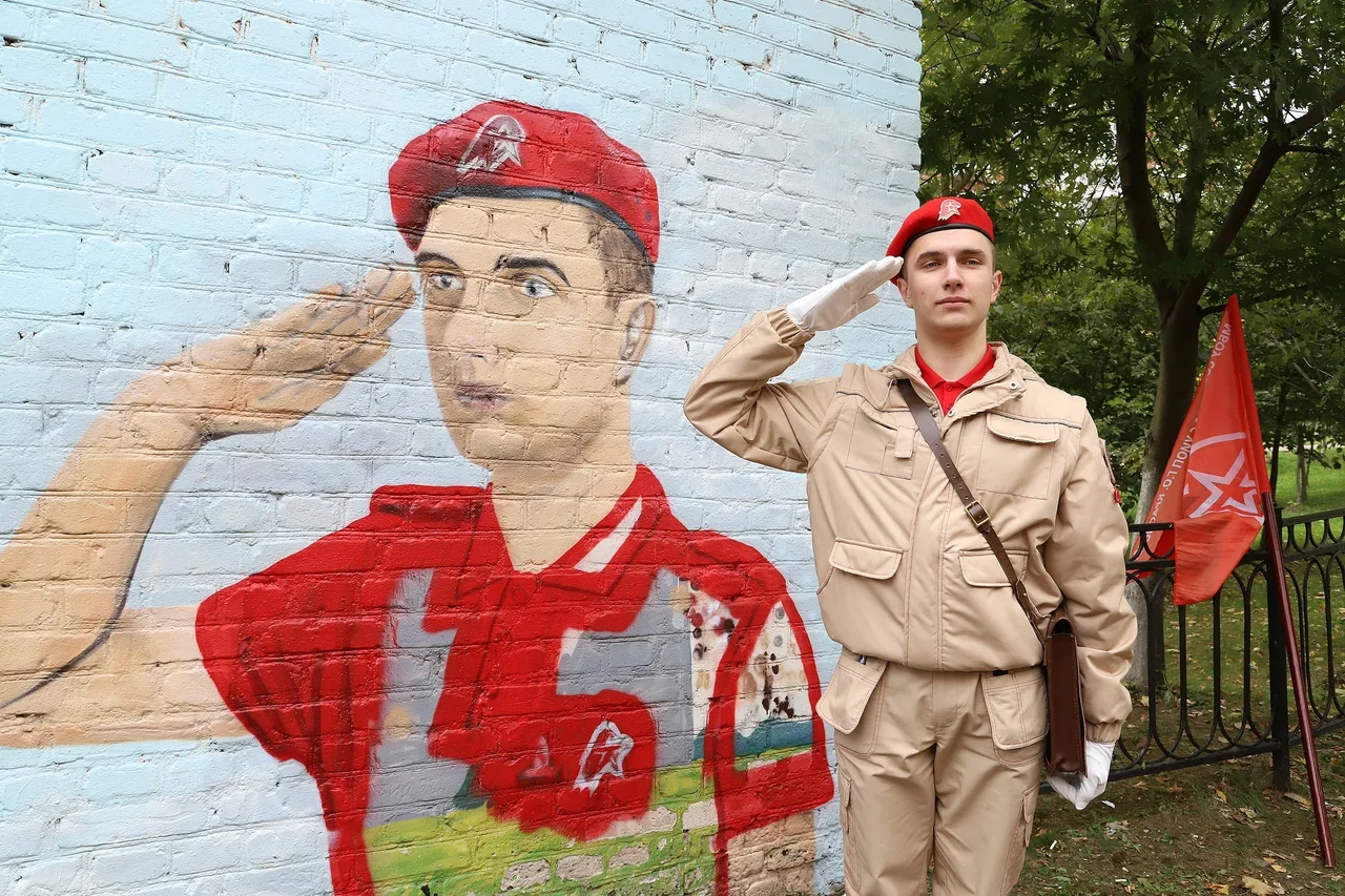 В Красногорске появилось граффити с Никитой Нагорным