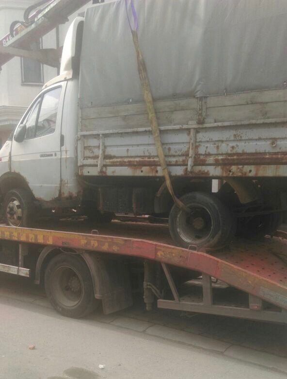 Красногорск активно очищают от автохлама и незаконных стоянок грузовиков