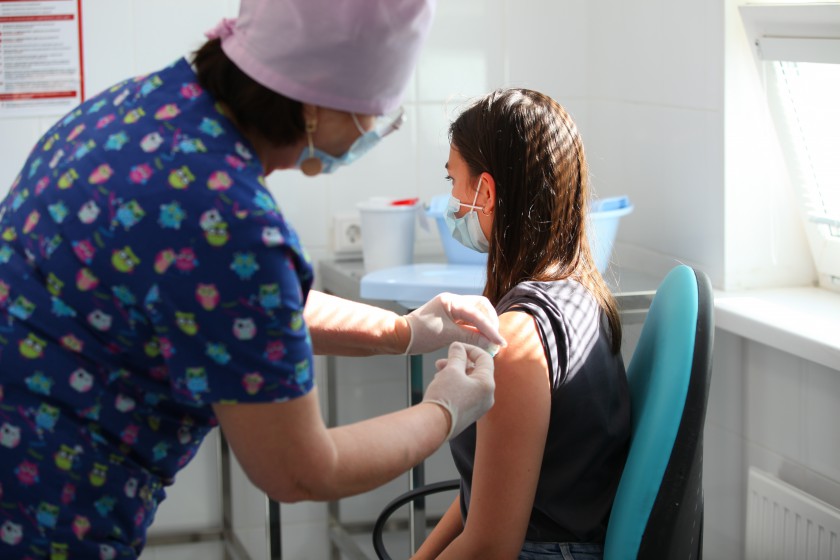 Алексей Спасский принял участие в областной акции «Vaccinated»