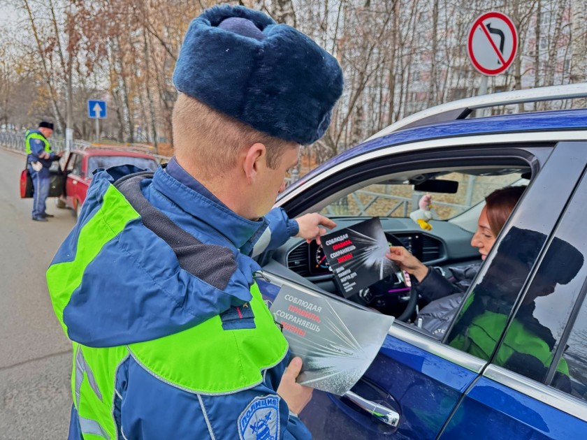 СОТРУДНИКИ ПОДМОСКОВНОЙ ГОСАВТОИНСПЕКЦИИ ПРОВЕЛИ СОЦИАЛЬНУЮ АКЦИЮ, ПРИУРОЧЕННУЮ КО ВСЕМИРНОМУ ДНЮ ПАМЯТИ ЖЕРТВ ДТП