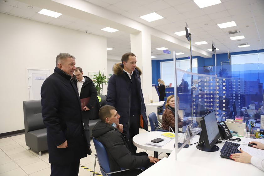 Губернатор Подмосковья посетил филиал Мособлгаза в Красногорске