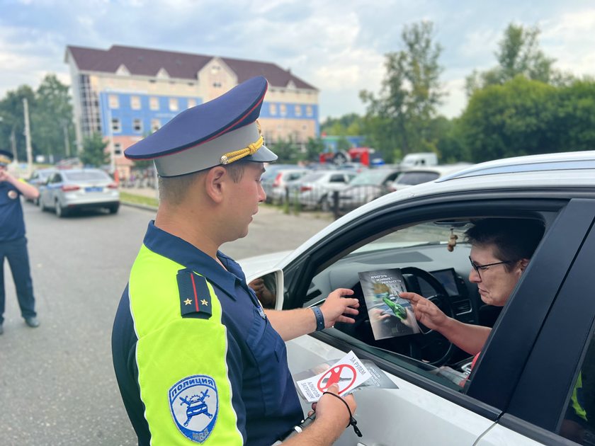 Красногорские госавтоинспекторы проводят рейды по выявлению нетрезвых водителей
