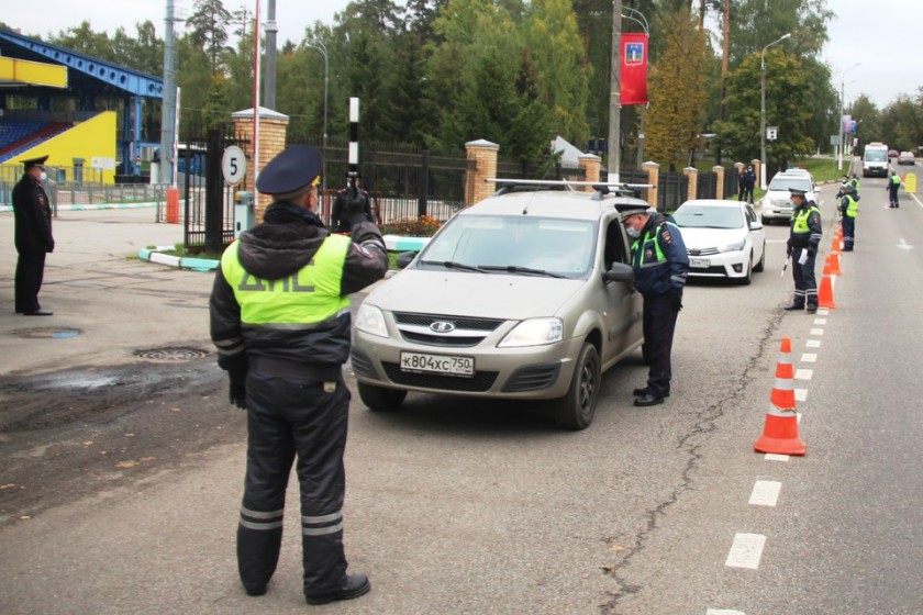 Проверка на трезвость – красногорские автоинспекторы провели профилактический рейд