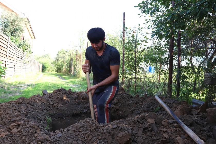 Работы по социальной догазификации начались в деревне Гаврилково