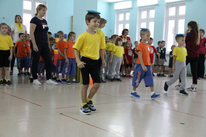 Малые осенние олимпийские игры в детском саду прошли в Красногорске