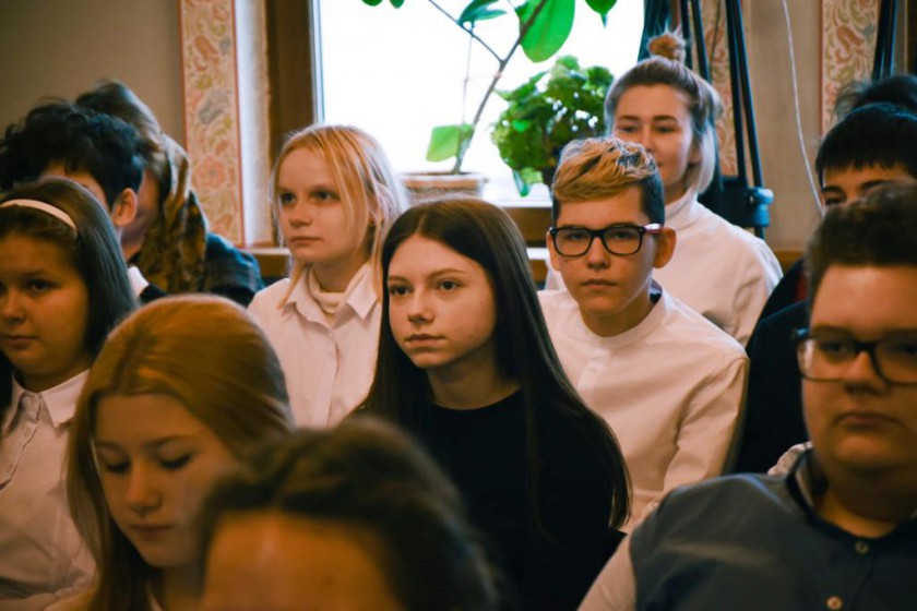 На Дмитровском подворье для школьников провели семинар по литературе