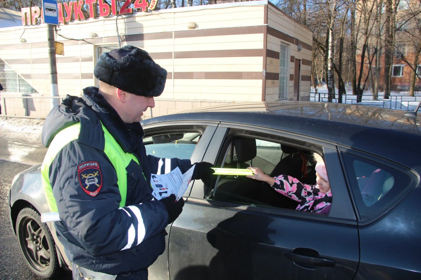 Профилактическое мероприятие "Перевозка пассажиров" провели в Красногорске