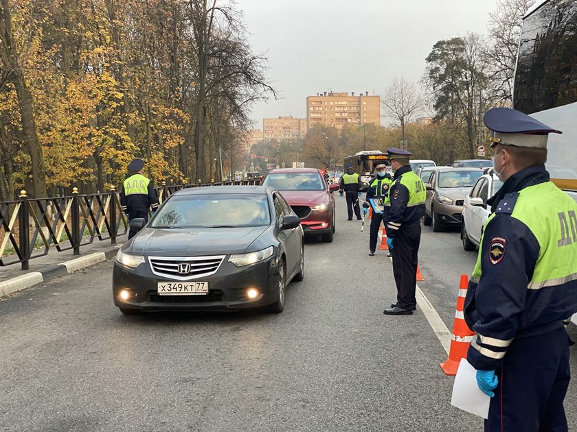 В Красногорске автоинспекторы провели акцию «Перевозка пассажиров»