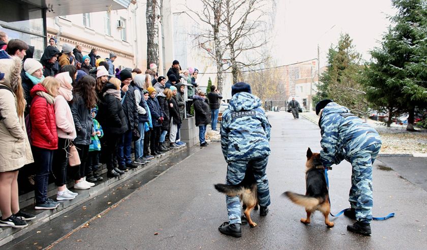 В Красногорске полицейские провели «День открытых дверей»