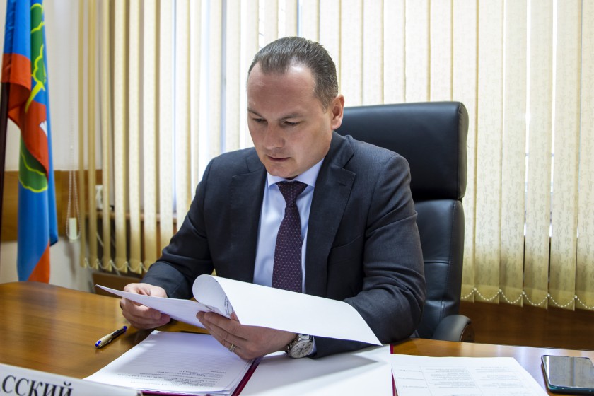 Алексей Спасский провел прием граждан в администрации Красногорска