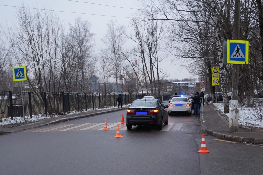 В результате ДТП пострадал пожилой пешеход