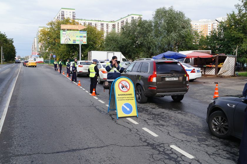 В сентябре месяце продолжится проведение тематических проверок водителей на территории городского округа Красногорск