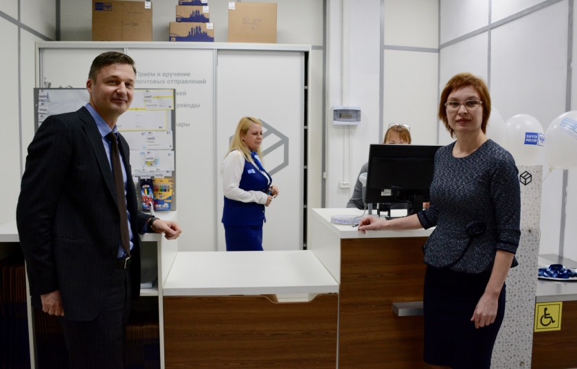 В Павшинской пойме открылось первое мини-отделение Почты России
