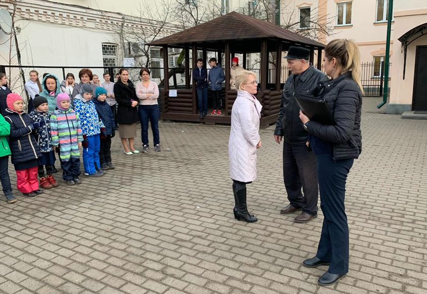 В НОЧУ «Свято-Георгиевская гимназия» прошла учебная эвакуация