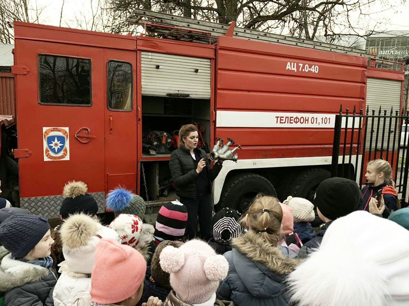 В НОЧУ «Свято-Георгиевская гимназия» прошла учебная эвакуация