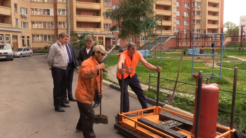 Ямочный ремонт на территории г.о. Красногорск будет завершен до 15 октября