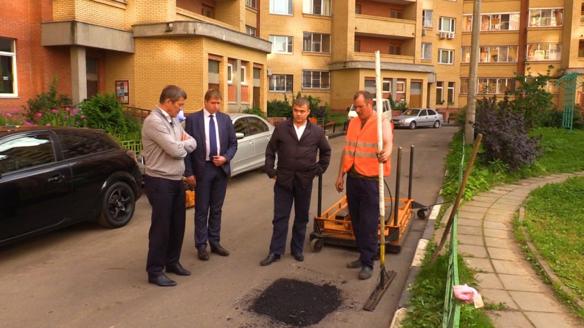 Ямочный ремонт на территории г.о. Красногорск будет завершен до 15 октября