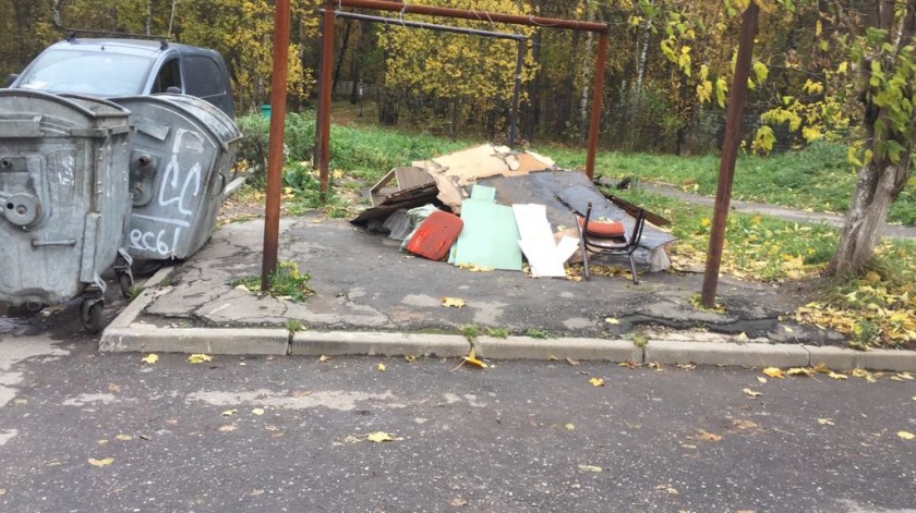 Рейд по выявлению несанкционированных свалок прошел в Красногорске