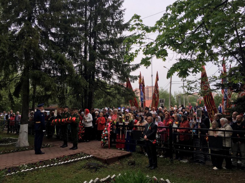 Праздничные митинги в честь Дня Победы прошли в Красногорске