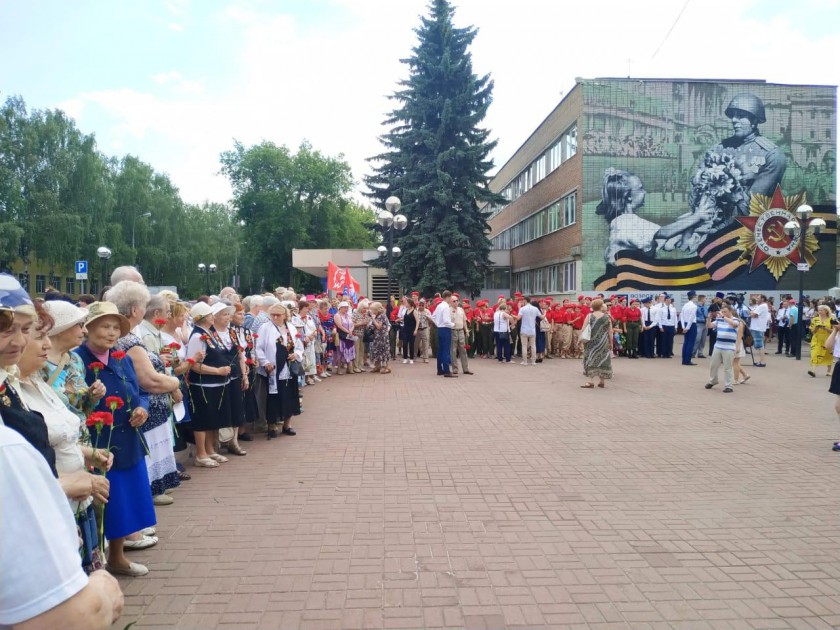 Красногорск принял эстафету «Вечного огня»