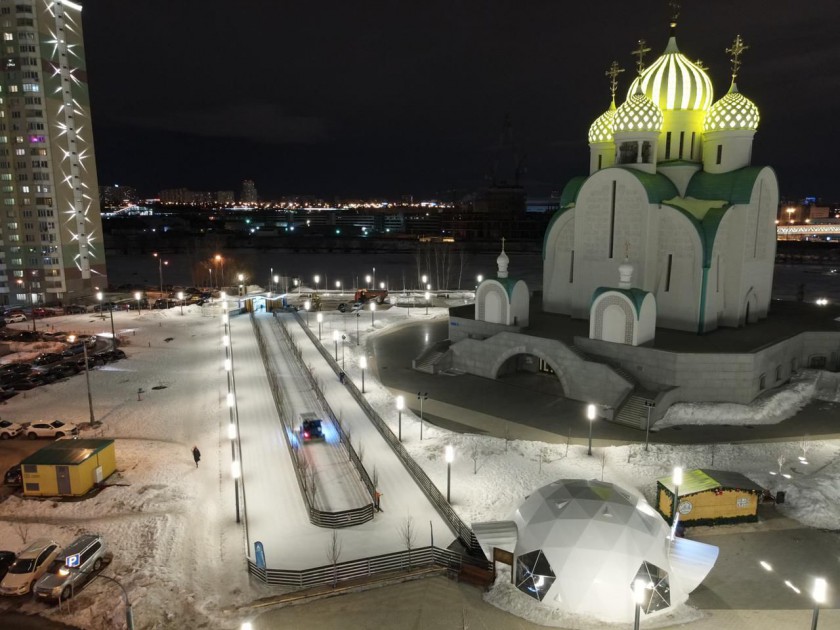 39 катков оборудуют в Красногорске к Новому году